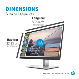 Vente flash 🧨 HP E-Series E24t G4 – 24/IPS/FHD ⭐ mode pas cher 33