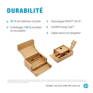 Vente flash 🧨 HP E-Series E24t G4 – 24/IPS/FHD ⭐ mode pas cher 23