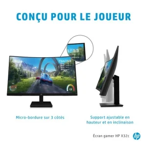 Meilleure vente 💯 HP X32c – VA/1ms/FHD ✔️ Retour Facile et Gratuit 27