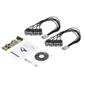 grossiste Vente flash 🛒 StarTech CARTE PCI EXPRESS A 16 PORTS 🤩 11