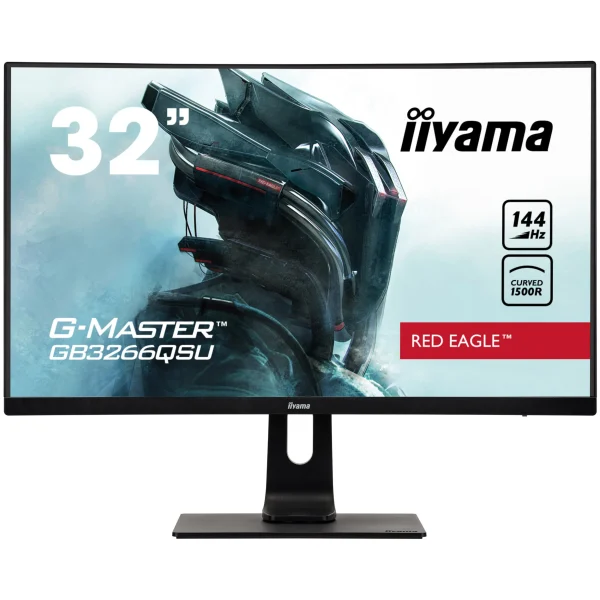 site officiel Coupon 🥰 Iiyama GB3266QSU-B1 – 32 VA Incurvé/1ms/WQHD/DP/144Hz 😉 1