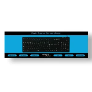 officiel Budget 🥰 MCL Samar Wired Waterproof Silicone Keyboard 🔔 18