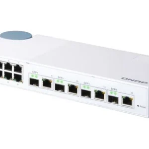 marque moins cher Promo ❤️ Qnap QSW-M408-4C – 8 (ports)/10/100/1000/Sans POE/Non Empilable/Manageable/4 ⭐ 15